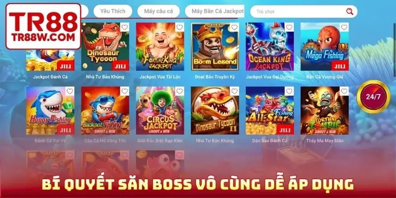 Bí quyết săn boss vô cùng dễ áp dụng