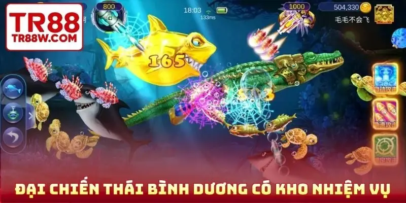 Đại Chiến Thái Bình Dương có nhiệm vụ theo giờ