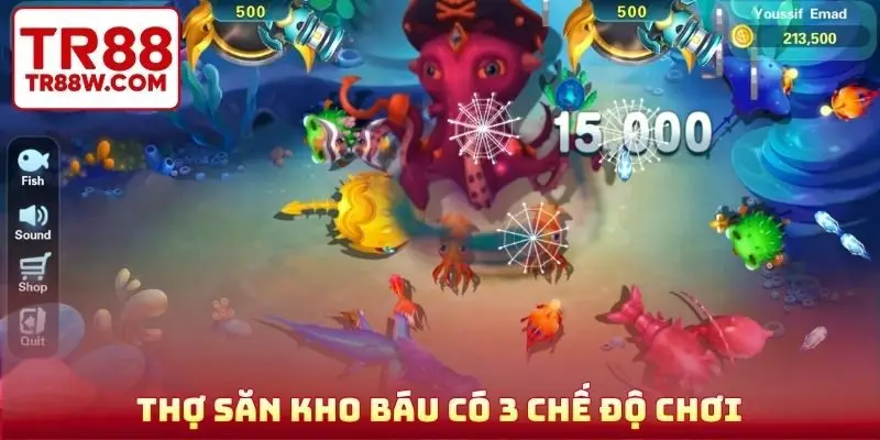 Thợ Săn Kho Báu có 3 chế độ chơi